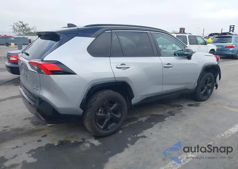 2021 Toyota Rav4 Hybrid Xse from USA, damaged, VIN 2T3E6RFV8MW025418